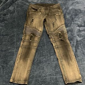 Rue 21 Skinny Supreme Flex Black Wash Jeans, Size 32/32